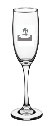 Personalized Champagne Flute - 6 oz.