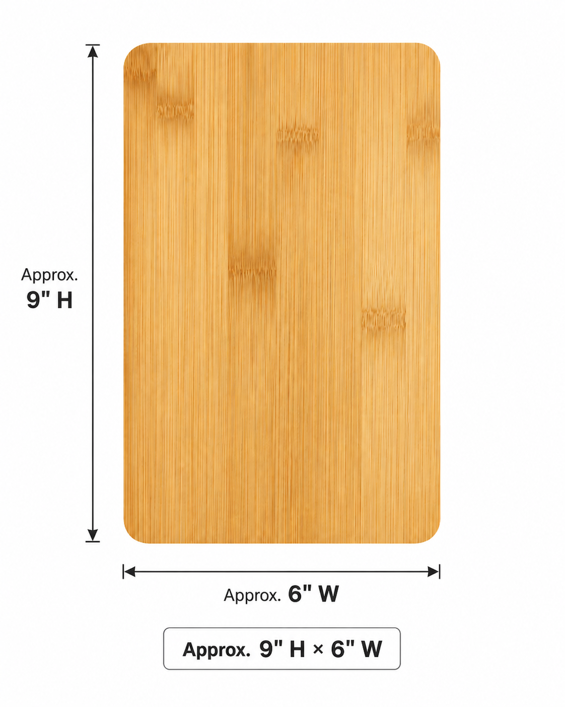 Keepsake Monogram Charcuterie Board (6x9)