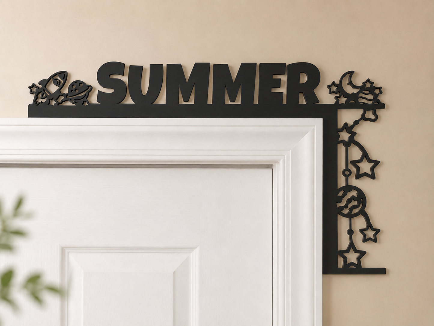 Custom Door Frame Decor