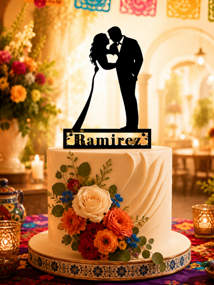 Personalized Couple Cake Toppers