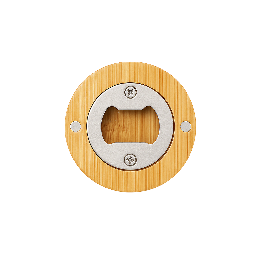 Customized Wooden Bottle Opener / Fridge Magnet