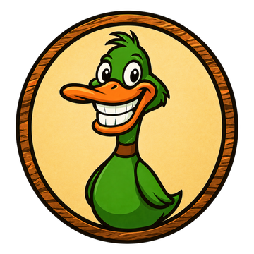 The Grinning Duck