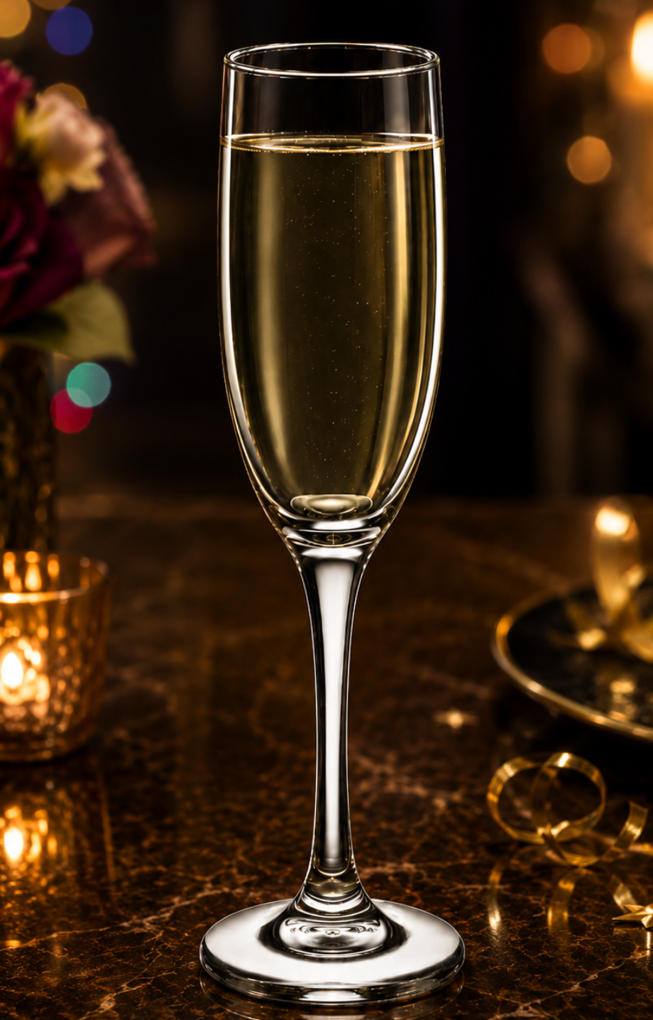 Personalized Champagne Flute  - 6 oz.