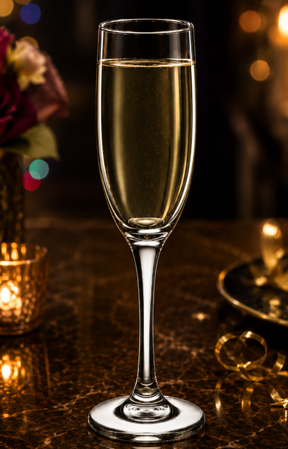 Personalized Champagne Flute  - 6 oz.