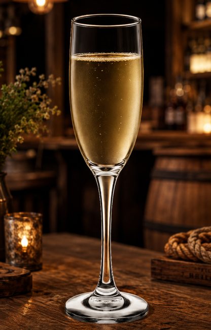 Personalized Champagne Flute  - 6 oz.